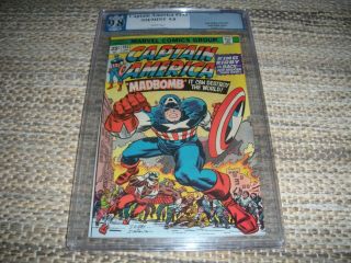 Captain America 193 Cgc Pgx 9.  8 White Pages