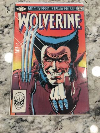 Wolverine 1 1982 Mini - Series Miller Full Gloss F/vf