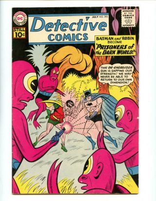 Detective Comics 293 Ten - Center First Aquaman In Title Vg/fn