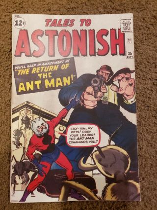 Tales To Astonish 35 Ant Man Custom Made With Modern Reprint