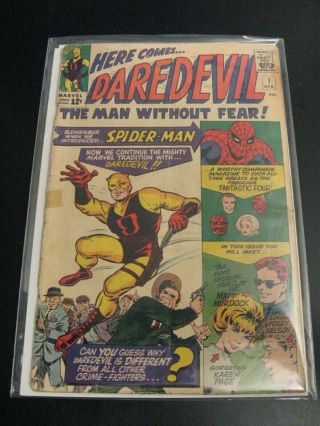 Daredevil 1 (g/vg) Or (vg - ?) - - - A Candidate For Pressing?