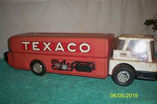 Parks Texaco 1960 ' s Sit and Ride Truck Pressed Steel Parts - Restore 24 