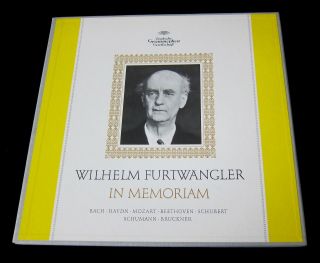 Dgg Tulip Kl 27/31 Furtwangler In Memoriam 5 Lp Box