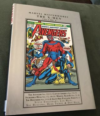 Marvel Masterworks The X - Men Volume 8 Hardcover Read Once Great Shape
