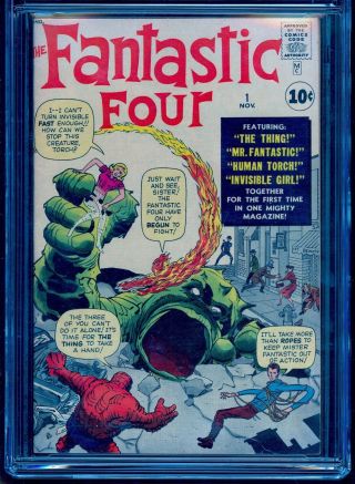 FANTASTIC FOUR 1 CGC 6.  5 R BRIGHT COLORS UNPRESSED SEE OUR 48 49 50 2