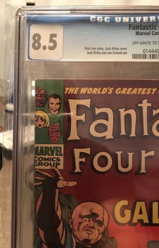 Fantastic Four 48 CGC 8.  5 2
