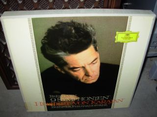Karajan / Beethoven 9 Symphonien (classical) 8 Lp Box Dgg Big Tulip