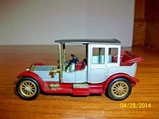 Vintage Matchbox Models Of Yesteryear 1912 Rolls - Royce By Lesney Made In England