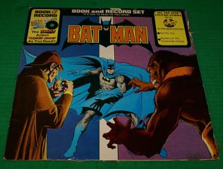 Gorilla City By Batman 1976 Vinyl Power Records 1st Press Dc Comics Rare Oop