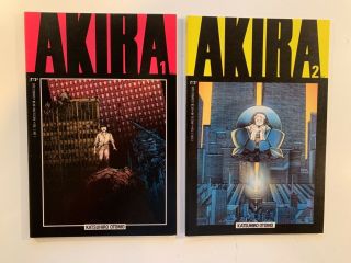 Akira Issues 1 & 2 Epic Comics Katsuhiro Otomo Nm 1988