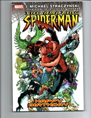 The Spider - Man Vol.  6 Happy Birthday Tpb - Straczynski - Near