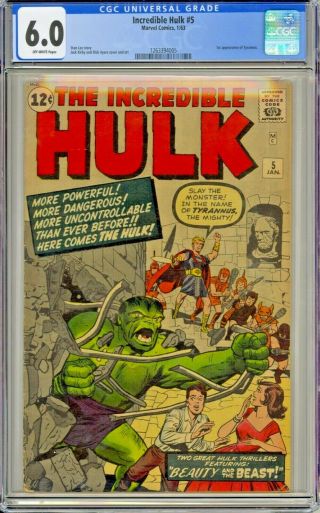 Incredible Hulk 5 Cgc
