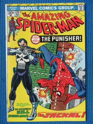 Spider - Man 129 - (nm, ) - 1st Appearance Of The Punisher -