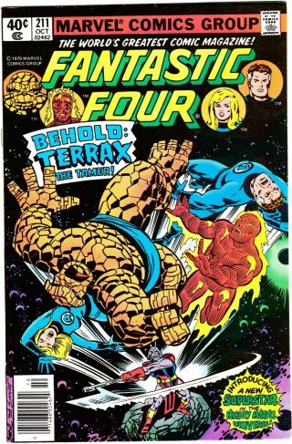 Fantastic Four 211 First Terax The Tamer Vf See Sans