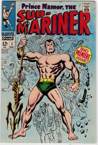 Sub - Mariner 1 1968 Marvel 9.  6 Nm,  Origin Retold L@@k