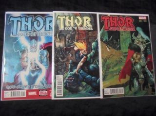 Thor God Of Thunder 25 9.  4 Nm Cameo Jane Foster Thor Bisley & Rm Guera Variants