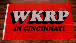 Wkrp In Cincinnati Banner Flag Am Radio Station Television Tv Show Shirt
