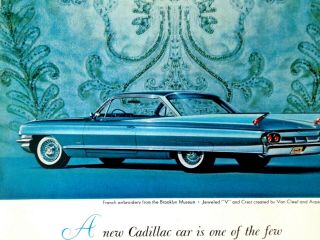 1961 Cadillac Sixty - Two Coupe Vintage Print Ad 2