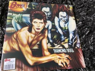 David Bowie Lp Diamond Dogs 45th Anniversary Gatefold Limited Red Vinyl