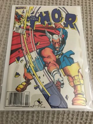 Thor 337 (nov 1983,  Marvel) Raw 9.  0 - 9.  2 1st Appearance Of Beta Ray Bill