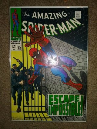 Spider - Man 65 1968 Foggy Nelson Appearance