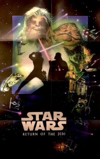 Star Wars™ Return Of The Jedi Movie Poster Drew Struzan Cereal Exclusive