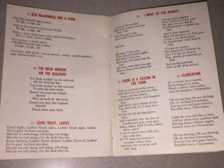 Vintage LABATT 50 Canadian Beer Song Booklet - Livret de Chanson de Monsieur 50 4