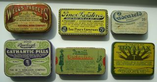 Patent Medicine Tins - Laxative