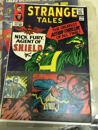 Strange Tales 135 1st Nick Fury Of Shield Aug 1965 Fine
