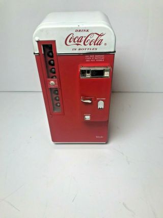 Vintage 1994 Coca Cola Vending Machine Musical Bank (vendo) Ck 135518 (a043)