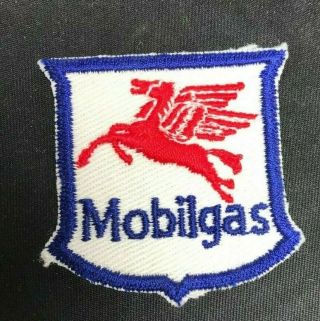 Mobilgas Patch Mobil Motor Oil Gas Gasoline Station Hot Rod Mechanic
