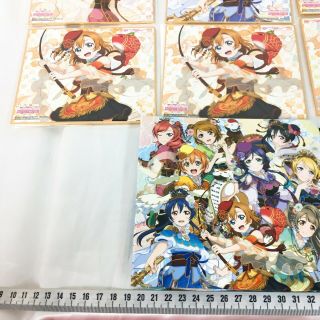 Love Live μ ' s School Idol festival Colored paper holder Japan anime otaku L38 4