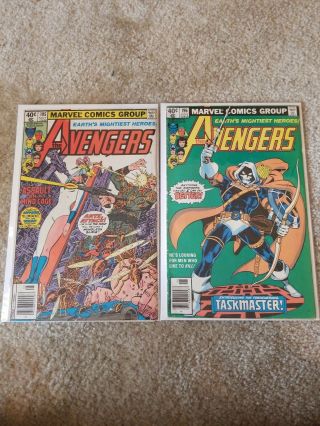 Avengers 195 And 196 1st Cameo & Full 1st Appearance Of Taskmaster Black Widow