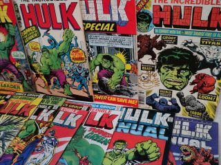 Incredible Hulk Annual 1 - 13 SET 5 2nd app Groot 1962 - 1984 Marvel Comics (11393 3