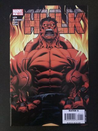 Hulk 1.  9.  6 - 9.  8 Gem 1st Appearance Red Hulk