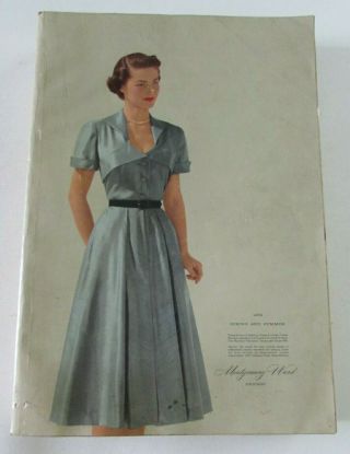 1952 Montgomery Ward Catalogs Fashion Sporting Goods Tools Fishing Etc Etc
