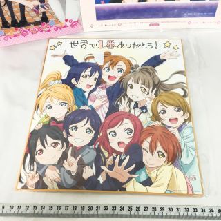 Love Live μ ' s Poster Colored paper file holder illustration Japan anime Game L23 2