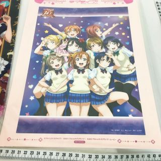 Love Live μ ' s Poster Colored paper file holder illustration Japan anime Game L23 3