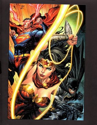 Justice League 1 Unknown Comics Kirkham Virgin Variant Dc Wonder Woman 2018