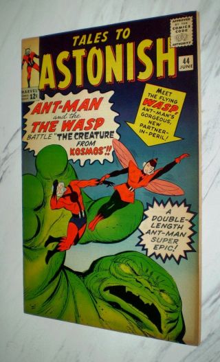 Tales To Astonish 44 Vf 8.  0 Ow Unrestored 1963 Marvel 1st Wasp & Origin