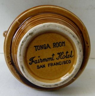 rare vintage Tiki mug the Tonga Room Fairmont Hotel San Francisco 5