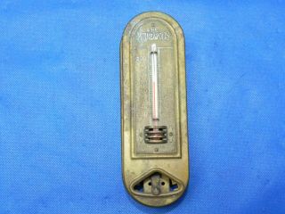Antique 1918 Thermostat Heat Regulator Thermometer The Minneapolis