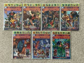 Teen Titans 100 - Page Comic Giant 1 - 7 (full Run) Walmart Exclusive Deathstroke
