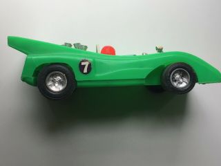 VTG 1960 ' s Bergman Processed Plastic Can Am Challenger Lemans Toy Race Car 5