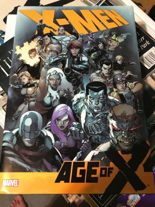 X - Men Age Of X Hc Gn 2011 Marvel Comics X - Men Legacy Mutants Age Of Alpha
