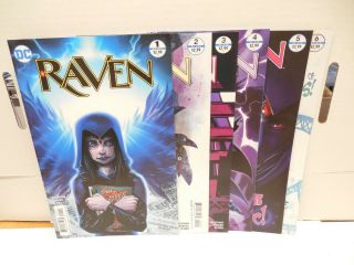 Raven Dc Comic Books 1 - 6 Mistress Of Magic Marv Wolfman Complete Nm Set