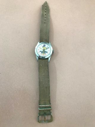 Huckleberry Hound Vintage Watch C.  1950 