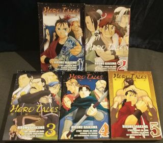 Hero Tales Manga Complete Series 1,  2,  3,  4,  5