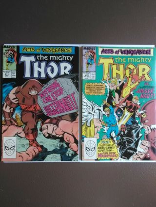 The Mighty Thor 411 And 412 First Warriors Appearance