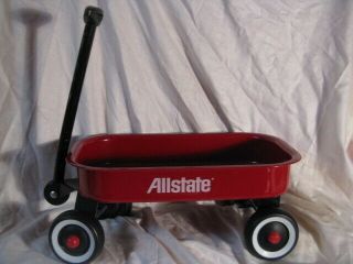 Allstate Insurance Company Advertising Radio Flyer Red Wagon 15 " Long
